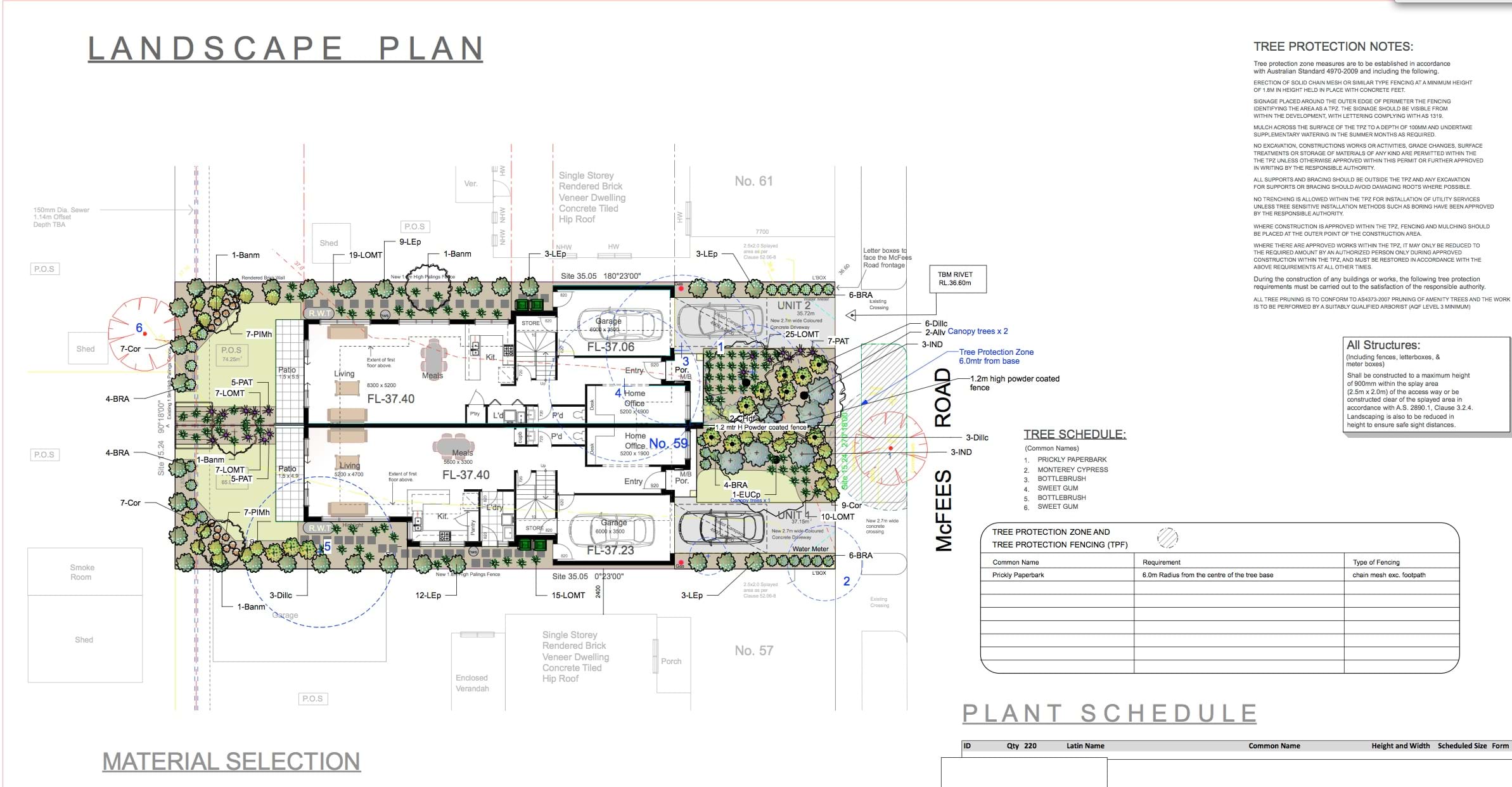 Council Permit Landscape Plan